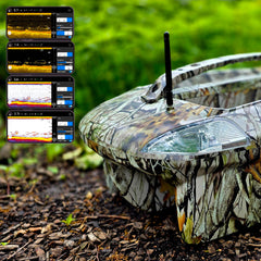 NDS Bait Boat Camo + Boat With Sonar