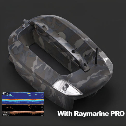Beetackle Urban Camo Bait Boat With Raymarine Pro 5
