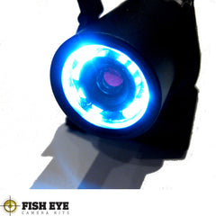 Fish Eye Camera Kits Waterproof Camera With IR Cut Filter And Built in Torch